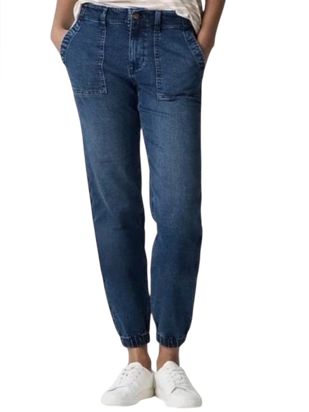 J.Crew Factory Utility Denim Jogger Jean Size 30